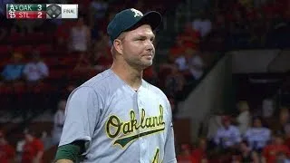 8/27/16: Neal, Eibner help A's top Cardinals, 3-2