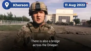 [ENG] Footage of Russia's Rosgvardia forces working at the Kahovskaya power station in Kherson 🇷🇺🏹🇺🇦