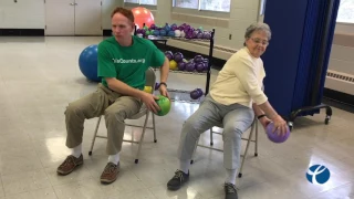 Senior Fit: Workout Wednesday MOBILITY BALL EXERCISE  2.22.17