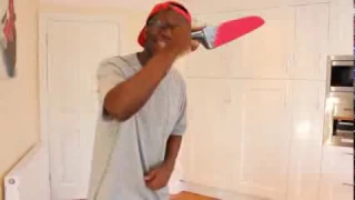 EXPERIMENT Glowing 1000 degree KNIFE VS HEY GUYS