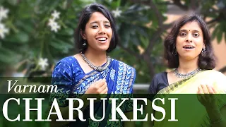 Charukesi Varnam | Lalgudi G Jayaraman | VoxGuru Ft. Pratibha Sarathy & Vandana Krishnamoorthy