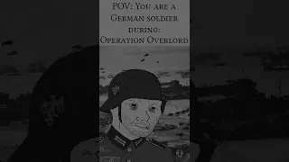 pov: you are a German soldier