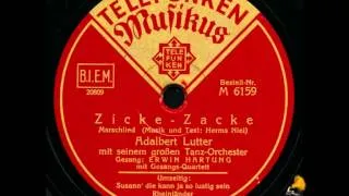 Zicke-Zacke - Adalbert Lutter / Erwin Hartung