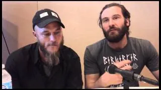 Travis Fimmel and Clive Standen Interview - Vikings Season 3