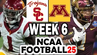 USC at Minnesota - Week 6 Simulation (2024 Rosters for NCAA 14)
