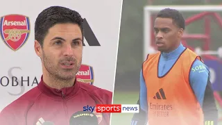 Mikel Arteta provides a promising update on Jurrien Timber as the defender returns to training