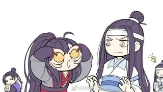 Mdzs +juniors reaccionan a tik tok's /gacha//mdzs/zhuiling//yizhen//wangxian//xicheng✨️💜🩵