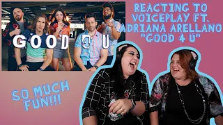 REACTING TO VOICEPLAY FT. ADRIANA ARELLANO - GOOD 4 U (OLIVIA RODRIGO COVER)