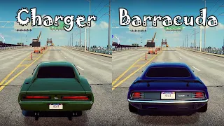 NFS Heat: Dodge Charger vs Plymouth Barracuda - Drag Race