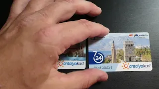 Antalya public transport card newbie help. AntalyaKart