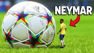 Eu fiz o Neymar MINÚSCULO!