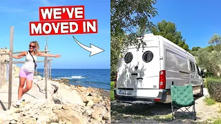 FULL-TIME VANLIFE IN SPAIN BEGINS! | Epic Spanish Beaches & Coves (We're impressed!)