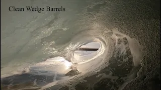 Bodyboarding Clean Shorebreak | The Wedge | Sunrise Barrels July 10th