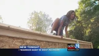 Warrior Dash at Millennium Park on Sat.