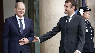 Antrittsbesuch von Bundeskanzler Olaf Scholz in Frankreich