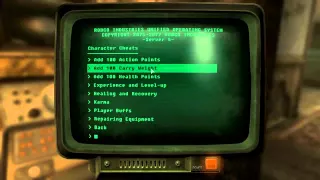 Fallout New Vegas Mods:Cheat Terminal