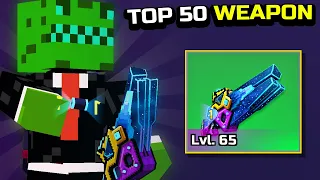 ONLY THE TOP 50 PLAYERS GET THIS WEAPON IN PIXEL GUN 3D!