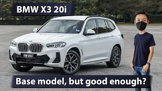 2022 BMW X3 sDrive20i Malaysian review - priced from RM297k