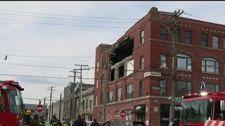 Possible explosion rocks building in Detroit's Eastern Market