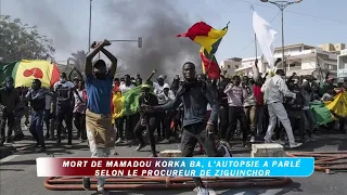 🛑DIRECT: Mort de Mamadou Korka Ba, l'autopsie a parlé selon le procureur de Ziguinchor