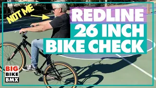 26" Redline Squareback Bike Check. Can it wheelie?!