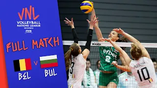 Belgium 🆚 Bulgaria - Full Match | Women’s Volleyball Nations League 2019