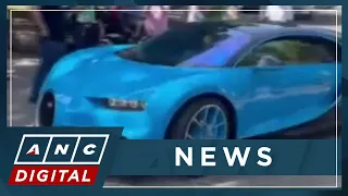 DOTr urges NBI to probe alleged smuggling of Bugatti Chiron sports cars | ANC