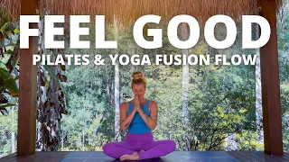 Feel Good YOGA/PILATES fusion flow (quick full body stretch & strength).. Ashley Freeman