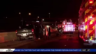 Man survives head-on collision with 18-wheeler