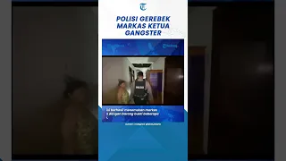 Detik-detik Polisi Gerebek Markas Gangster, Ketuanya Masih SMP #shorts