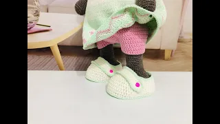Туфельки для мишки Тильды девочки