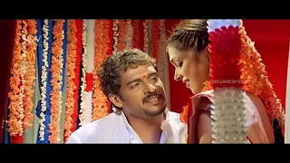 Upendra Jumps into Sea to Marry Deepika Padukone | Aishwarya Kannada Movie Part-8