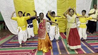 Yen chandane Hudugi | Ghallu Ghallenutha Gejje kannada song dance | Vasavi Jayanthi at D Palya