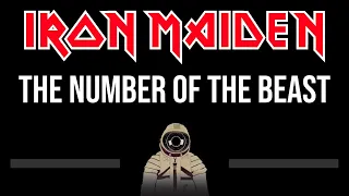 Iron Maiden • The Number Of The Beast (CC) (Upgraded Video) 🎤 [Karaoke] [Instrumental Lyrics]