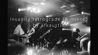 Polyphia type math rock guitar backing track in A minor (insanity retrograde)