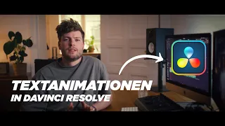 Textanimationen & Bauchbinden in DAVINCI RESOLVE erstellen! - Ohne Plugins