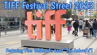 TIFF Festival Street 2023 featuring Finn Wolfhard's band The Aubreys!