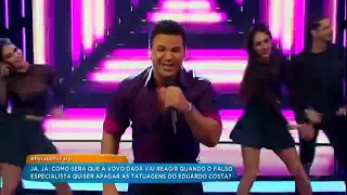 Eduardo Costa canta sucesso e agita plateia da Hora do Faro