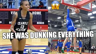 BEST FEMALE DUNKER OF OUR GENERATION! Toby Fournier is HER!