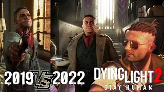 Dying Light 2 | Эволюция Демо 2019 года в 2022 | Сравнение кадров (2019 - 2022)