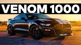 1000 HP GT500 Donuts and Burnouts! // VENOM 1000 by HENNESSEY