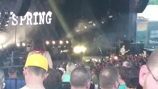 The Offspring cover AC/DC "Whole Lotta Rosie" 8/14/2018 Freedom Hill Sterling Heights Michigan