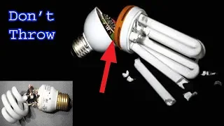 Top 5 Useful diy projects using old CFL light bulb, diy ideas( don't throw )