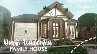 Minami Oroi Bloxburg Speedbuild and Tour - No Gamepass Dark Academia Family House - July 27 2021