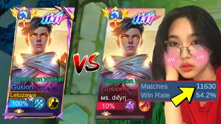 LETUZAWA vs QUEEN OF GUSION 🔥 (1v1 Gusion) WHO WIN??