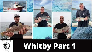 Wreck Fishing For Cod | Drifting Rough Ground Near Whitby Harbour/Pier | Salt Water Boat Fishing UK