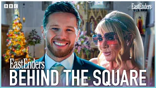 Behind The Square: Filming A Christmas Wedding! 👰‍♀️ | EastEnders