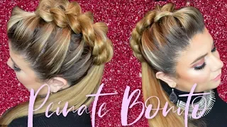 Peinado FACIL con trenza | PEINATE FACIL Y BONITO | TRENZA DRAGON Seelene Iride