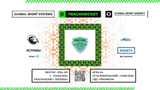 Матч №4 • Ястребы — Комета • Вектор 2014-U11  • ЛДС «Премиум» • 1 мая 2024 в 13:30