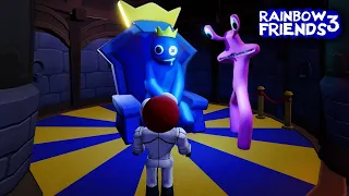 Rainbow Friends: Chapter 3 - PINK Meeting BLUE in Castle (Gameplay #1)